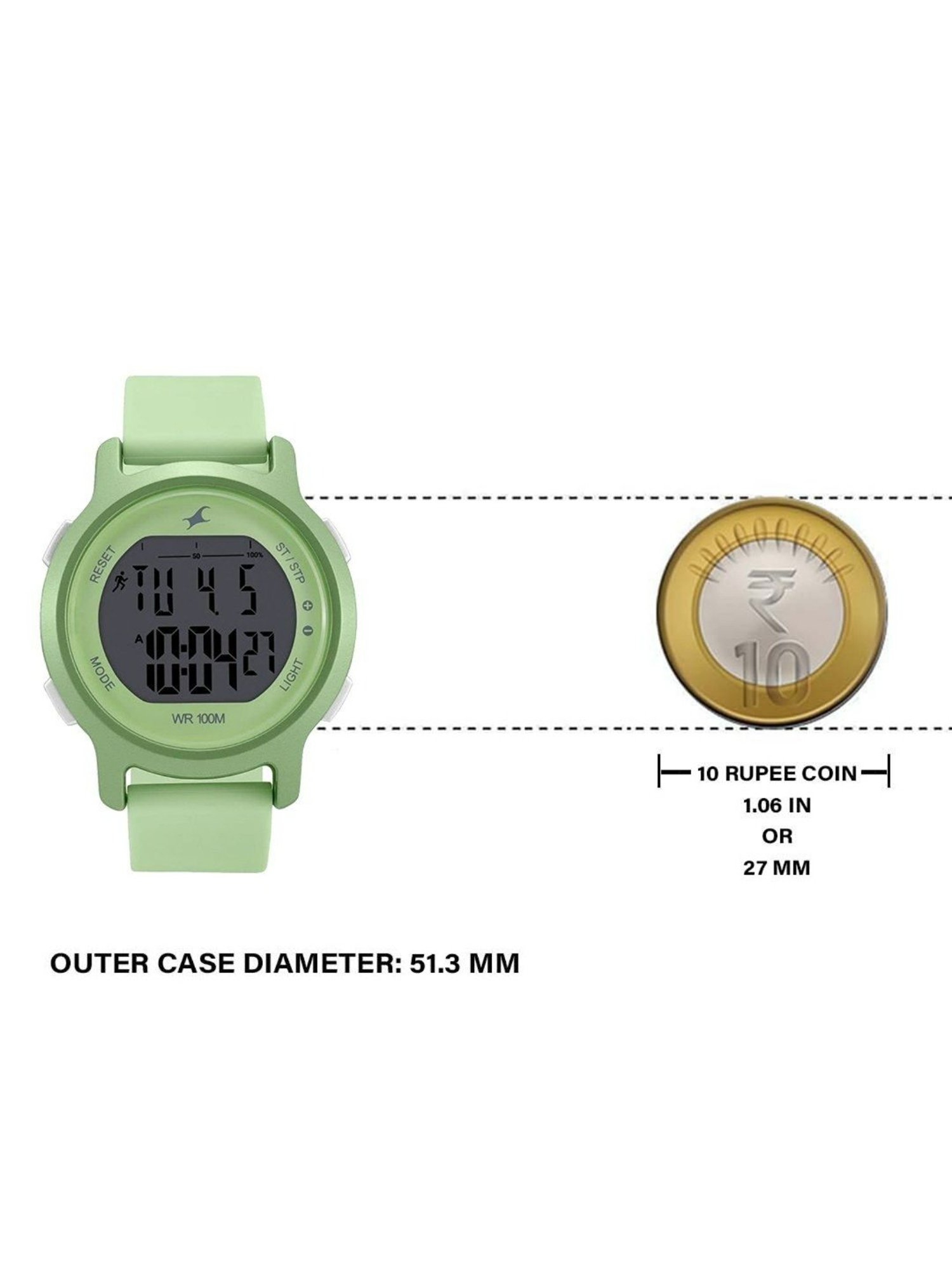 Fastrack NR68027PP01 Street Line Digital Watch for Women