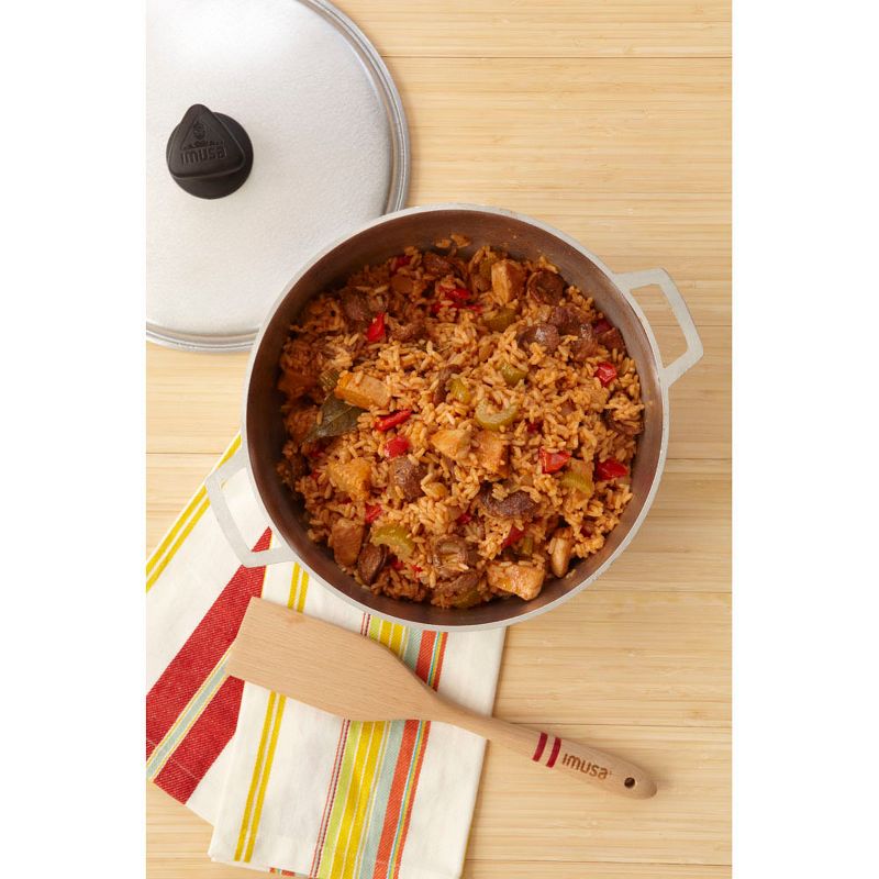 IMUSA 2.6Qt Cast Aluminum Caldero (Dutch Oven) with Lid