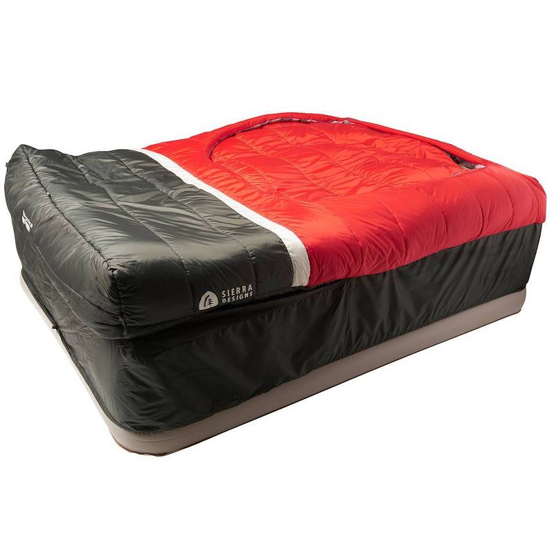 Sierra Designs Frontcountry 20 Degree Queen Sleeping Bag - Red