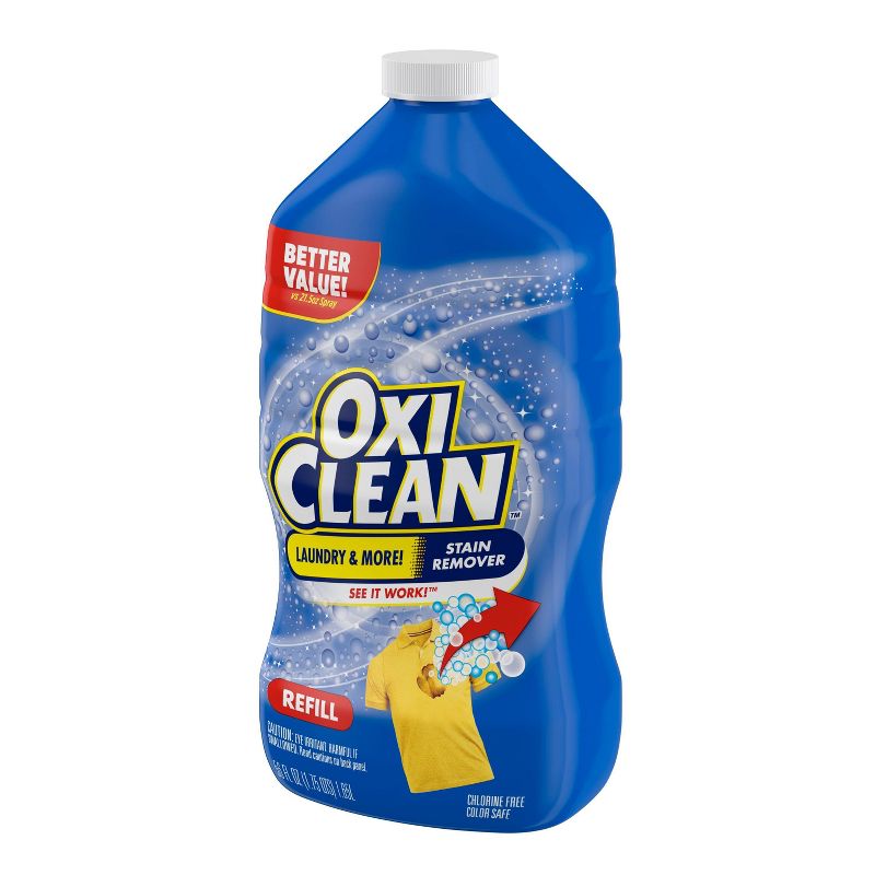 OxiClean Laundry Stain Remover Spray Refill - 56 fl oz