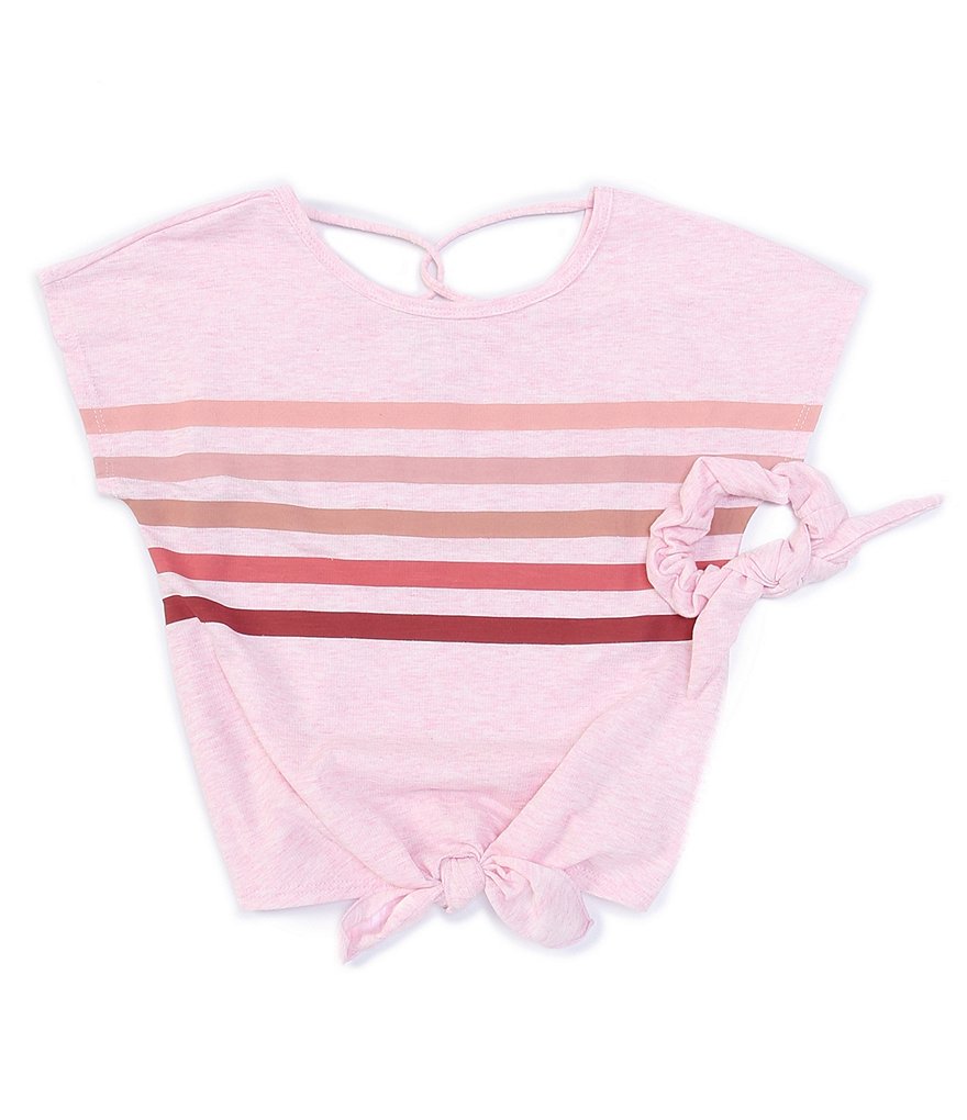 Barbie Big Girls 7-16 Short-Sleeve Follow Your Dreams Graphic Tee