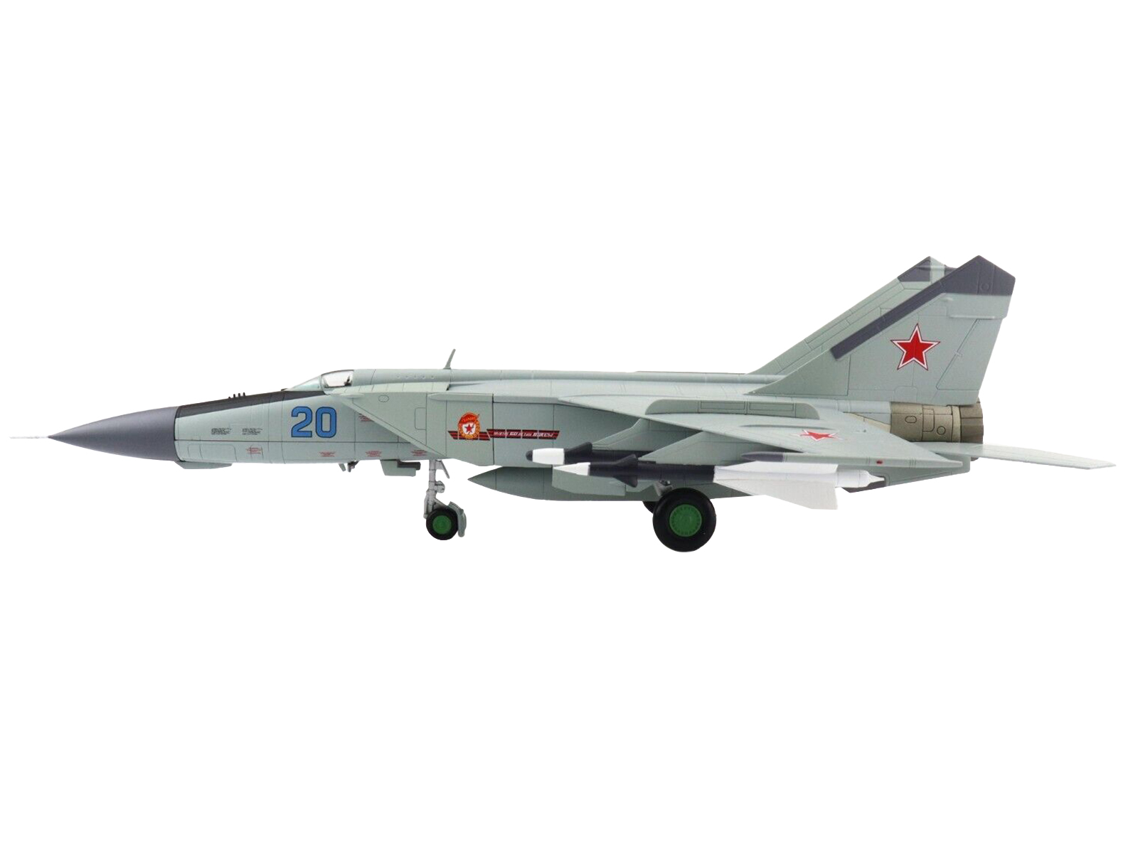 Mikoyan-Gurevich MiG-15Bis Fighter Aircraft "8170 Early Soviet Fighter" Soviet Air Force "Air Power Series" 1/72 Diecast Model by Hobby Master