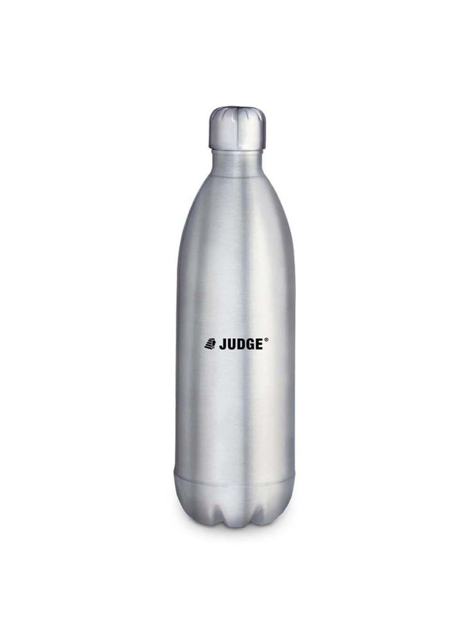 JUDGE Silver Stainless Steel Vaccum Insulated Water Bottle (0.5 L)