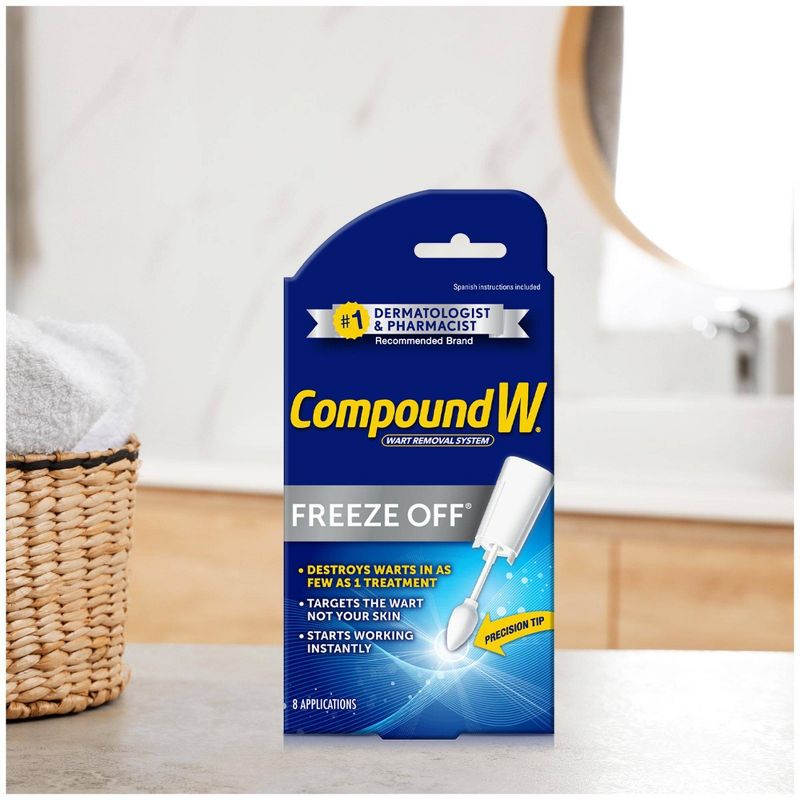 Compound W Freeze Off Wart Remover - 8 Applications