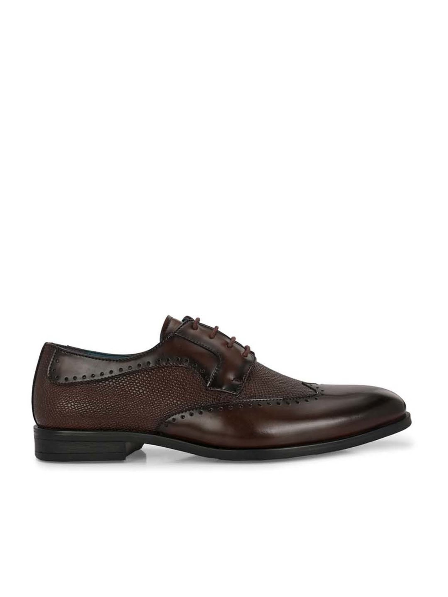 San Frissco Men's Brown Derby Shoes