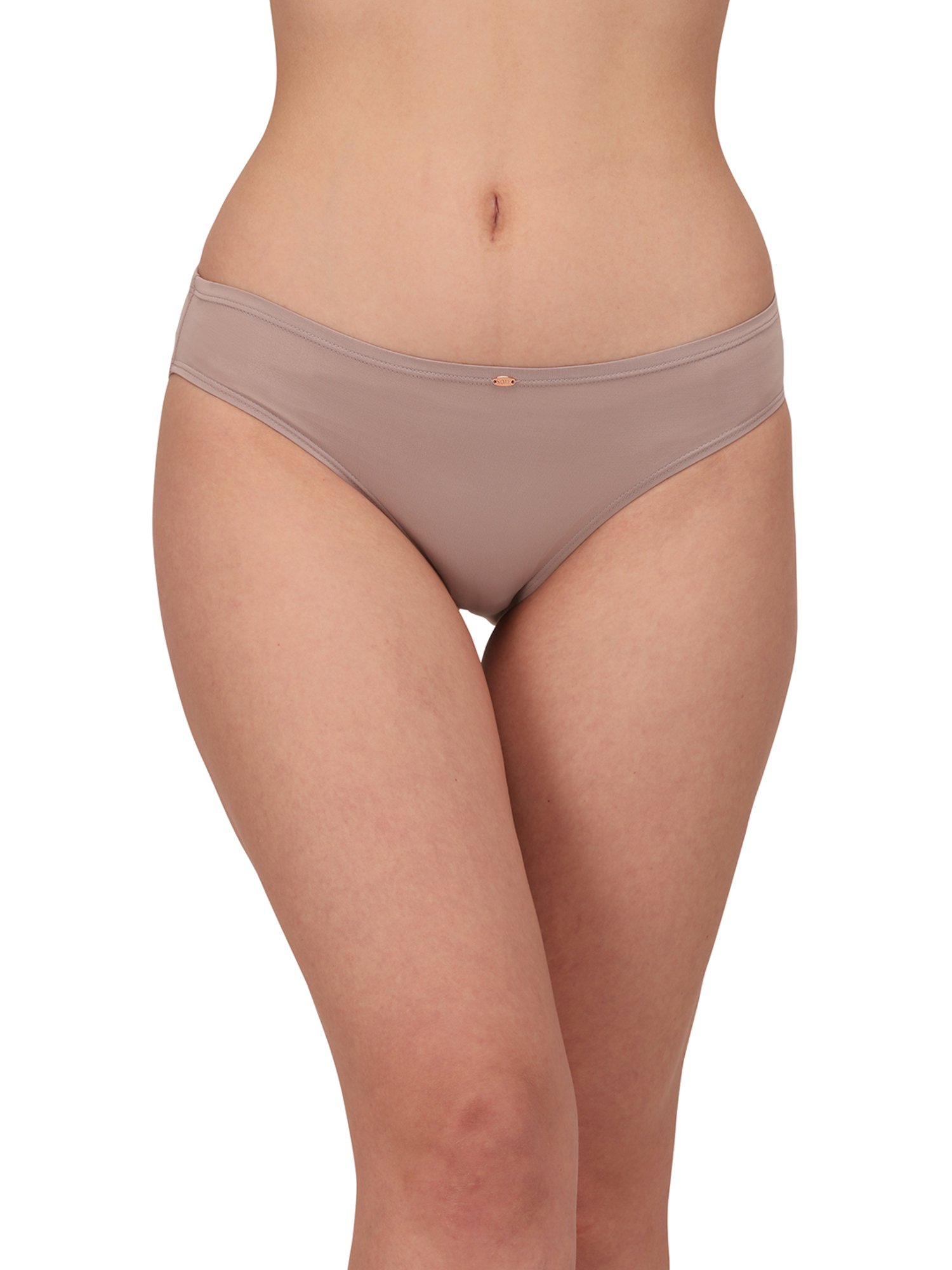 Soie Light Brown Bikini Panty