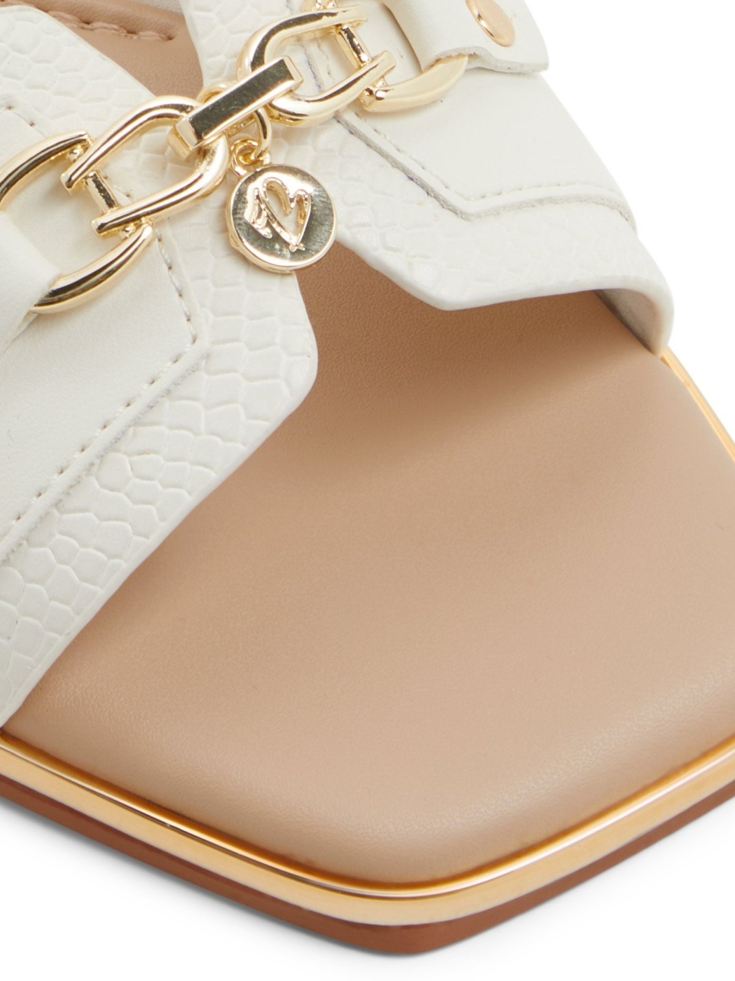 Bagatt Women's Cesena Beige Ankle Strap Sandals