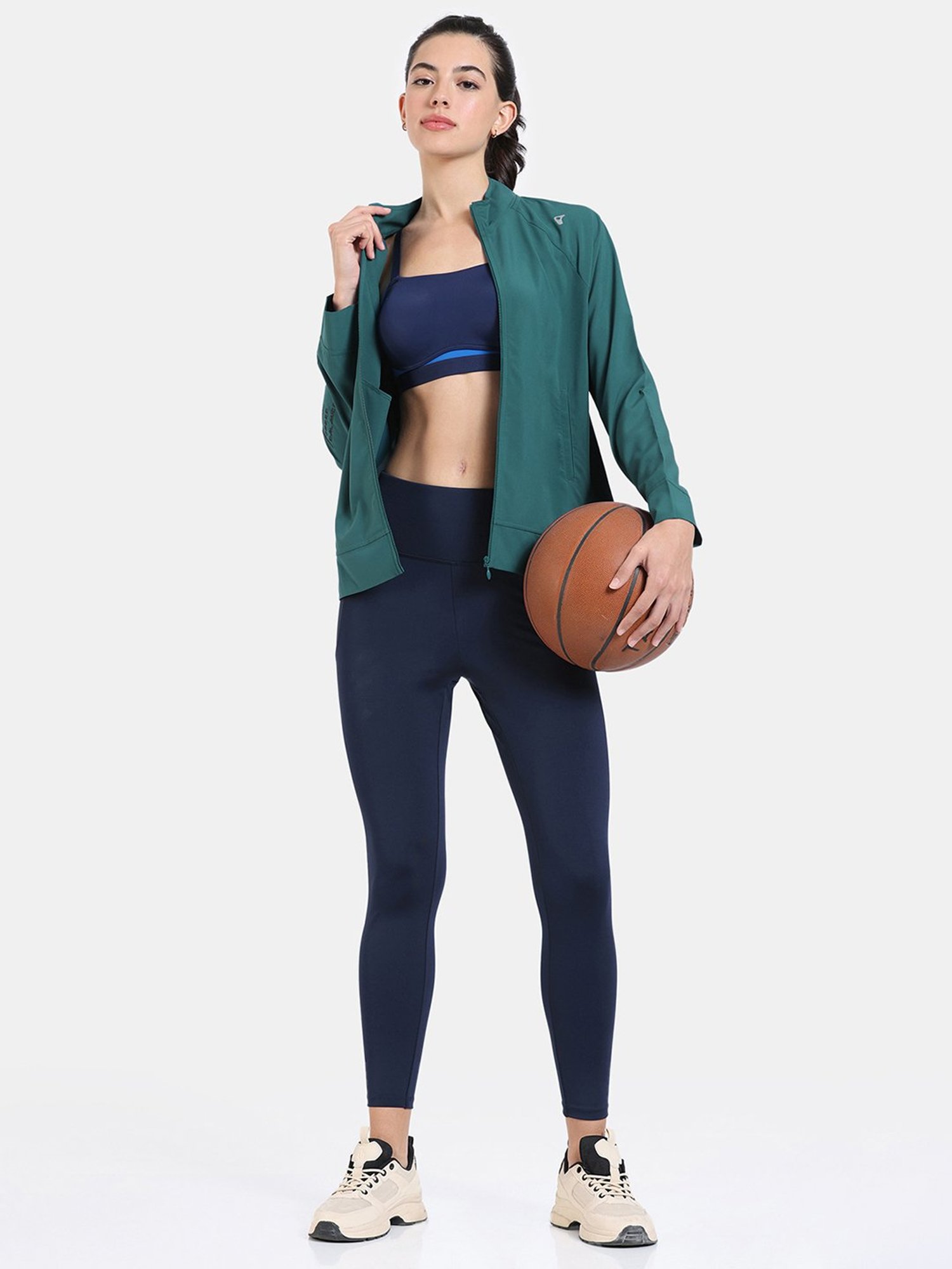 Zelocity by Zivame Green Sports Jacket