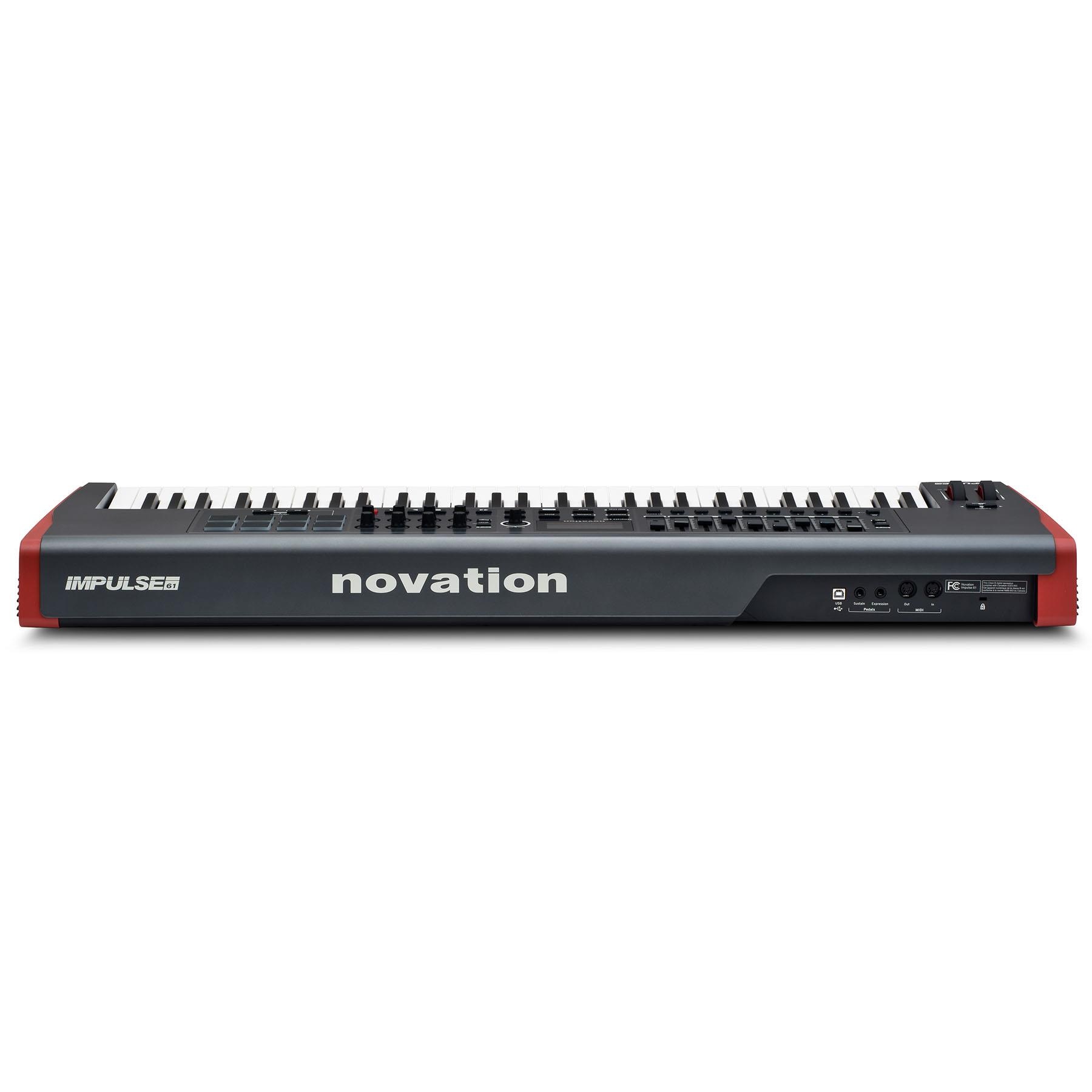Novation Impulse 61 USB-MIDI 61-Key Controller