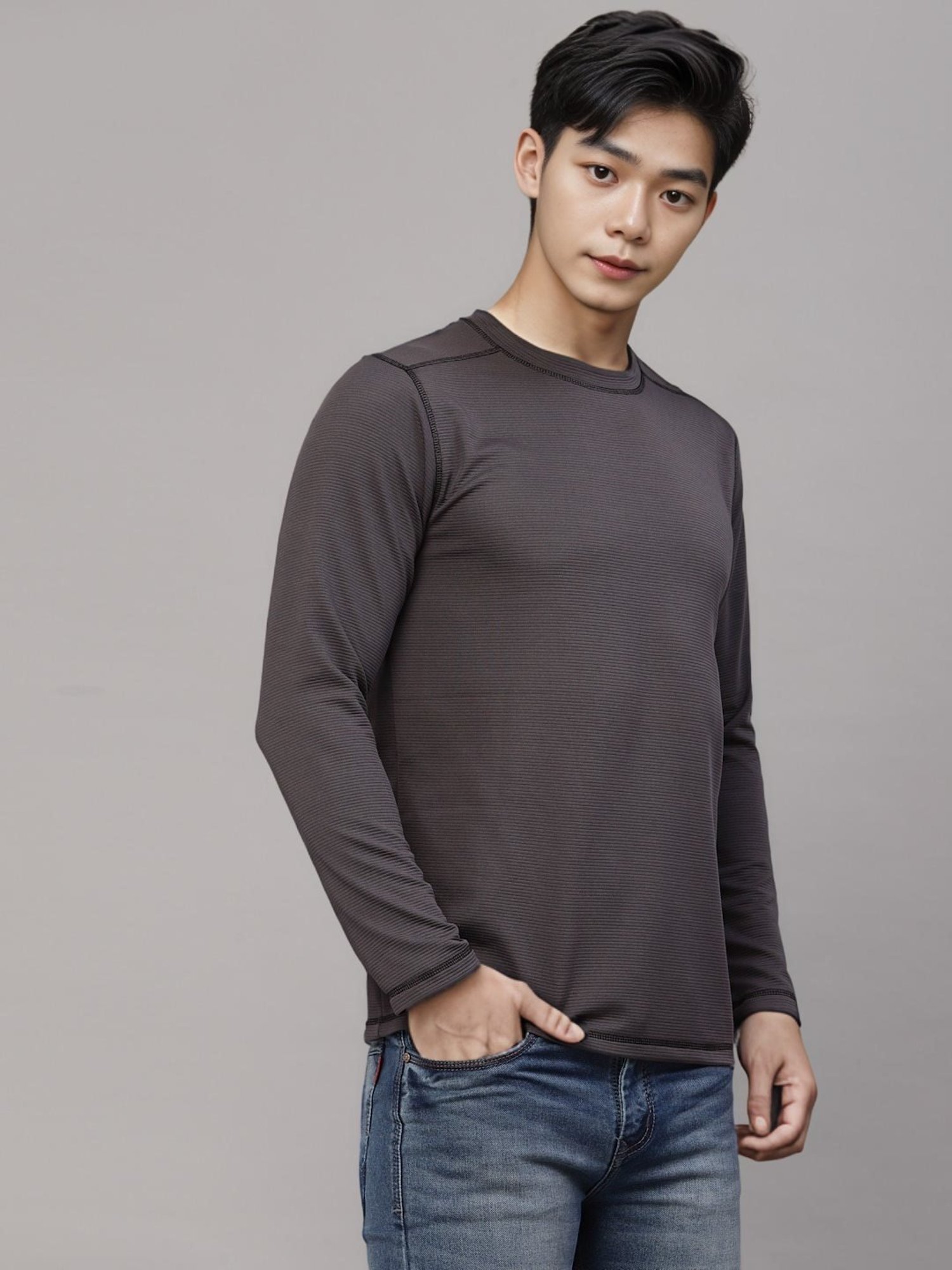 Rigo Black Slim Fit T-Shirt