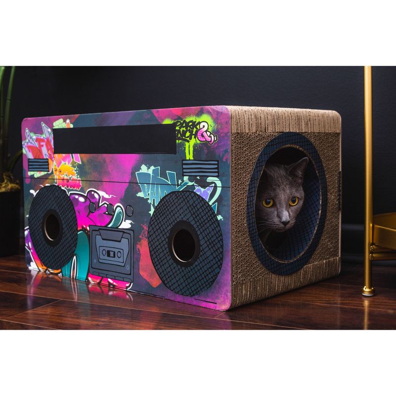 Park & Bench Jam Master Cat Scratcher - L