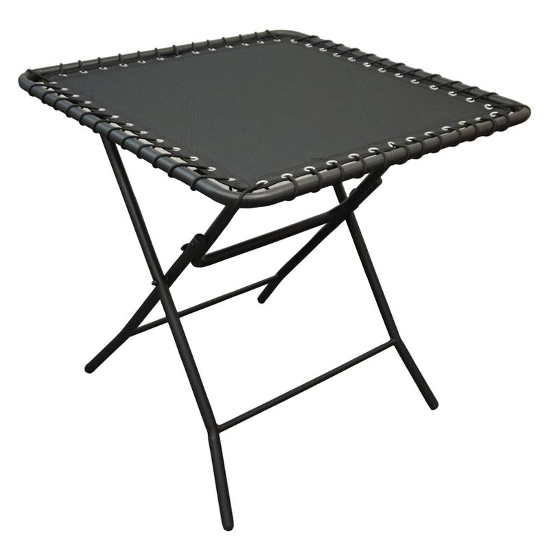 Caravan Patio Folding Table - Black