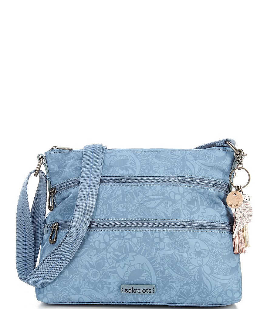 Sakroots Basic Zip Top Crossbody Bag