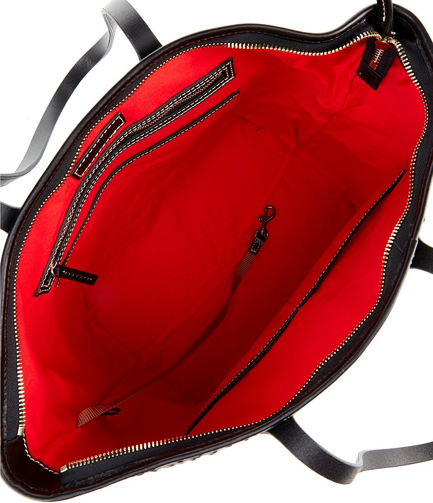 Dooney & Bourke Ostrich Collection Leather Tote Bag