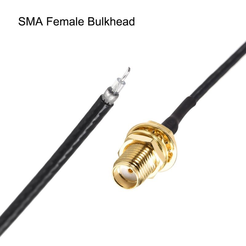 BJC RG-6 Coaxial Cable, 50 Foot, Black; Broadcast Quality Coax, Assembled in ...