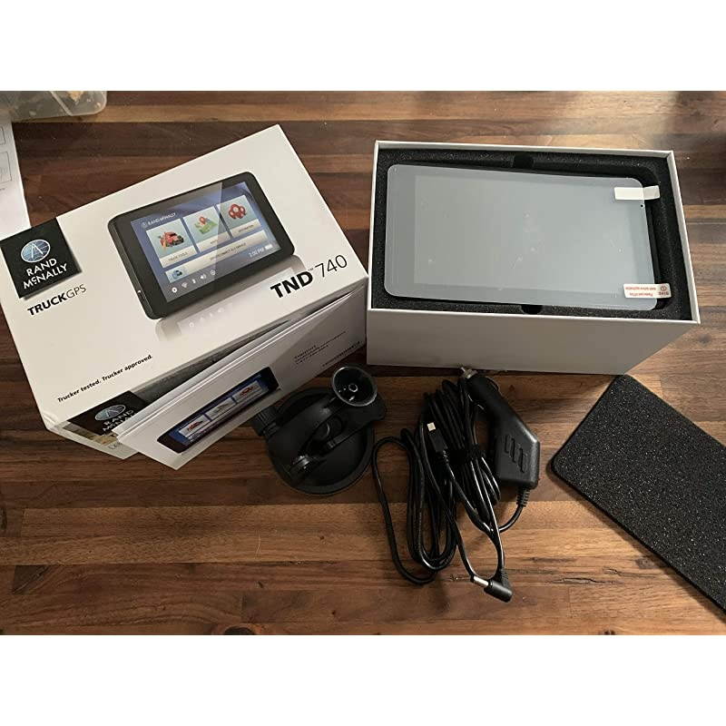 TND 740 IntelliRoute Truck Navigation GPS with 7" HD Vibrant Display