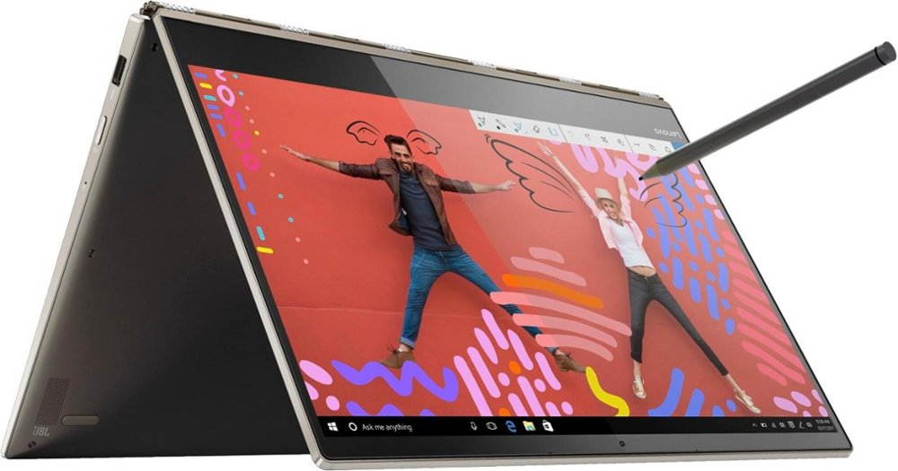 Newest Lenovo Yoga 920 2-in-1 13.9" FHD  IPS Touch-Screen Laptop | Intel Core i7-8550U Quad Core | 8GB DDR4 | 256GB M.2 PCIe SSD | Fingerprint Reader | Active Pen | Backlit Key |Windows10 Home |Bronze