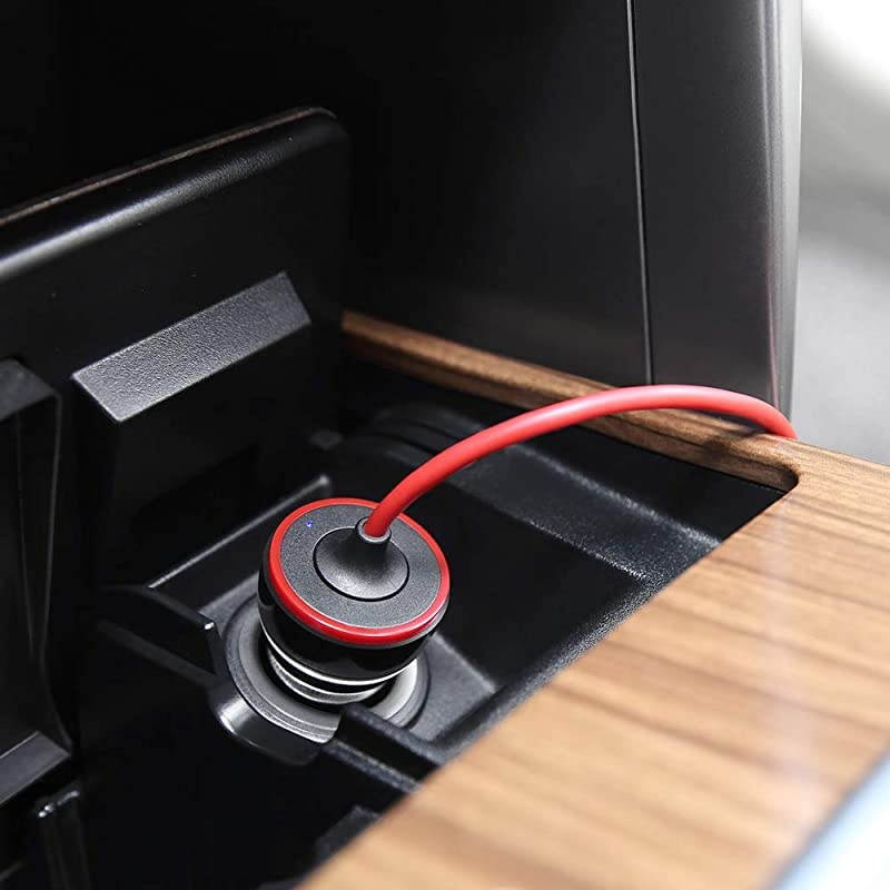 iPhone Car Charger,  12W 5V Lightning Car Charger [Mfi-Certified], PowerDrive Car Charger with 3ft Apple Certified Cable, for iPhone XS/Max/XR/X/8/7/6/Plus, iPad Pro/Air 2/Mini, and More