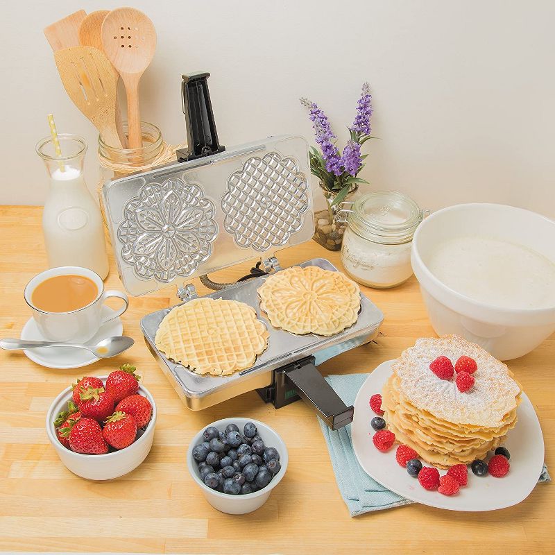 CucinaPro Electric Non-stick Pizzelle Maker