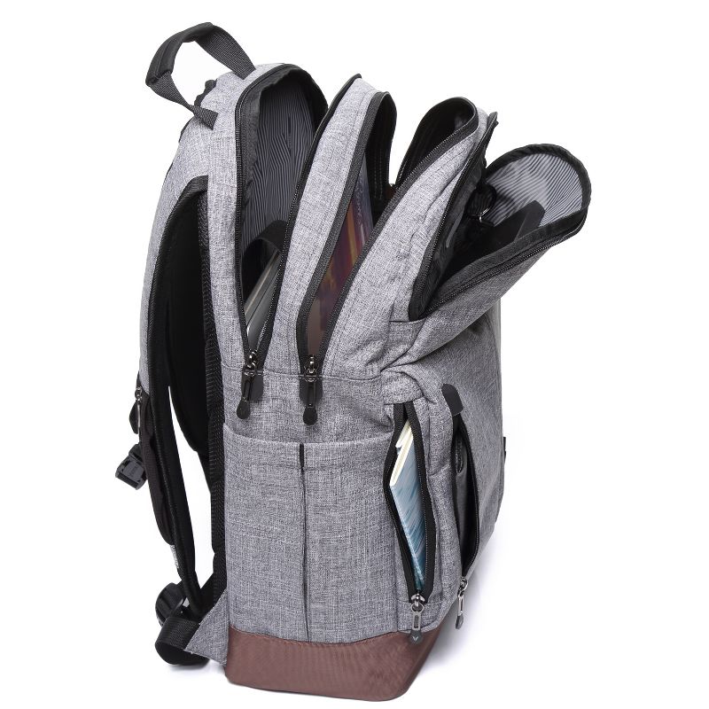 BONDKA 19.5" Jumpstreet Backpack - Heather Gray