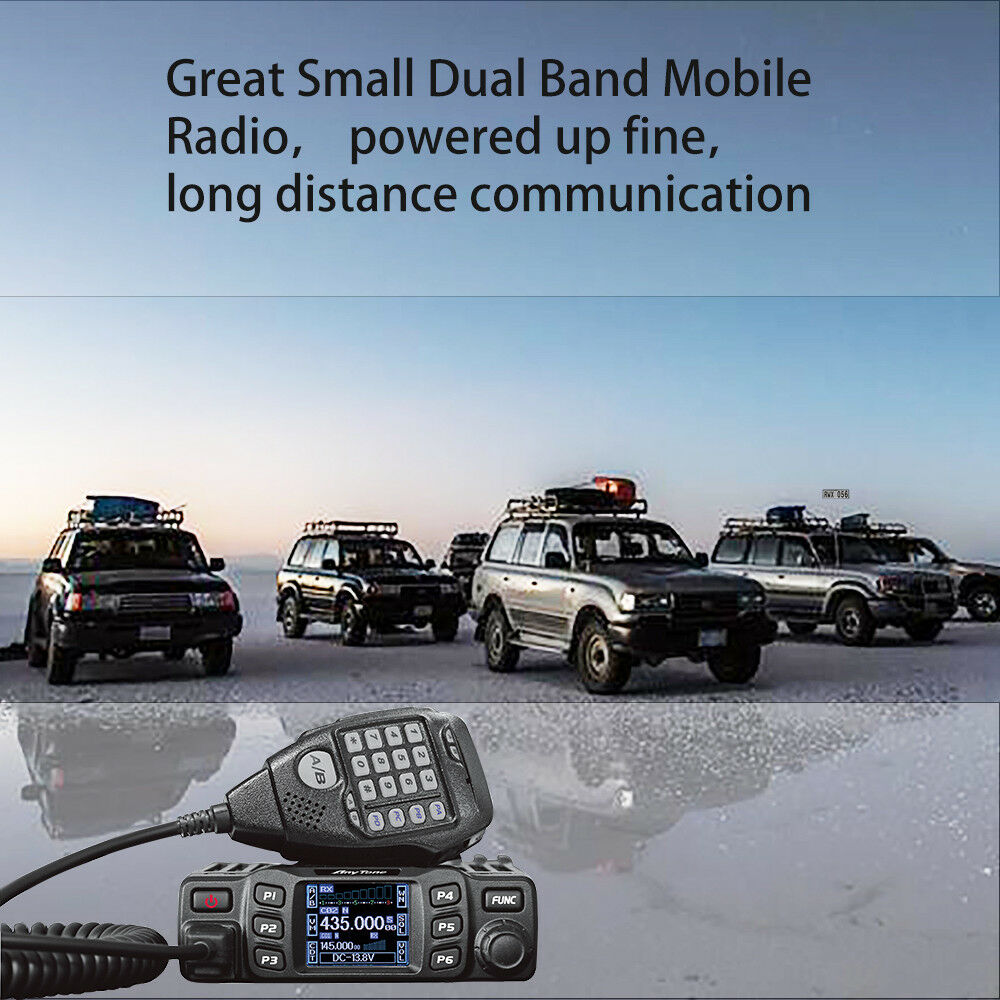 AnyTone AT778UV Dual Band Transceiver Mobile Radio VHF/UHF Two Way Amateur Radio