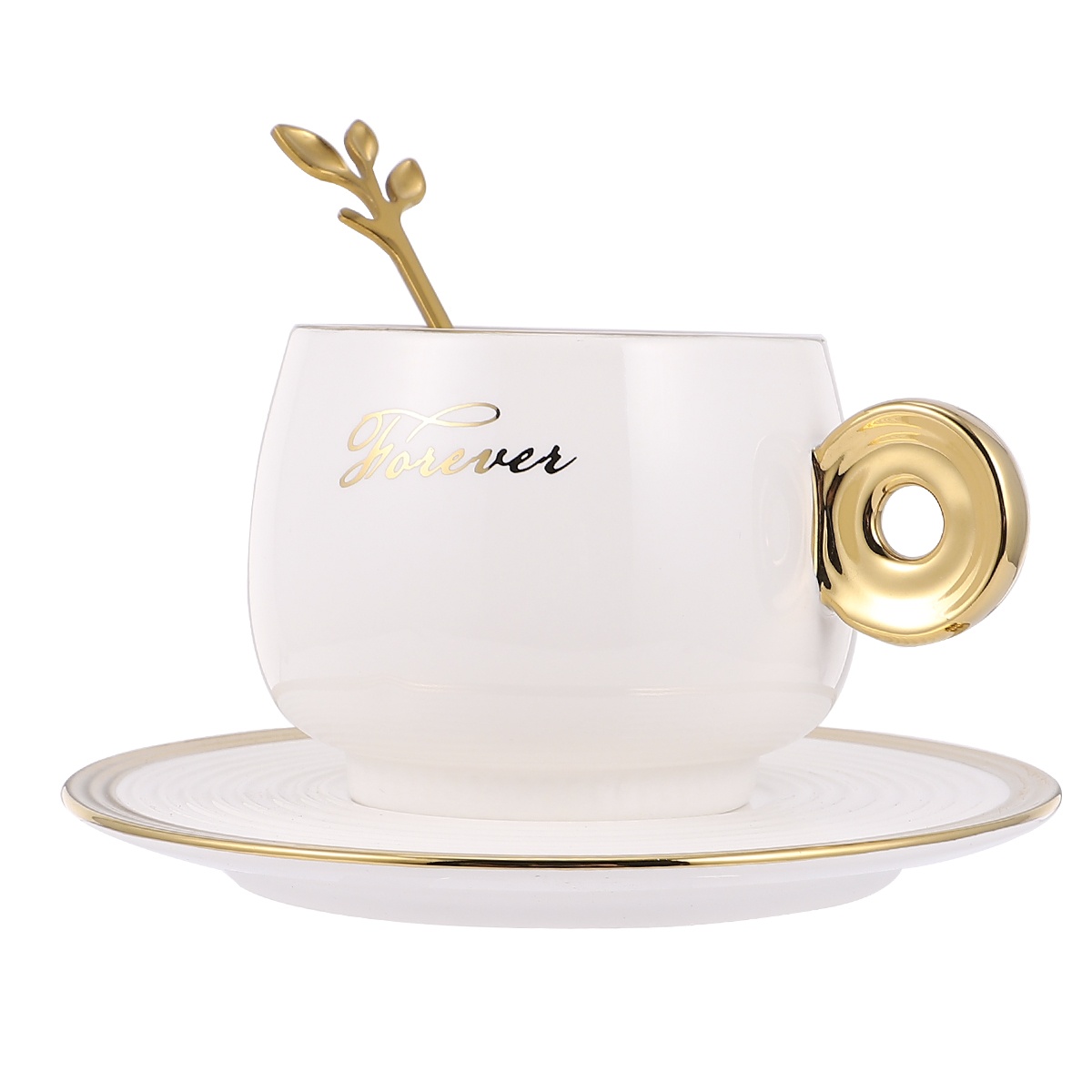 1Pc 240ML Household Ceramic Mug Water Cup Coffee Cup