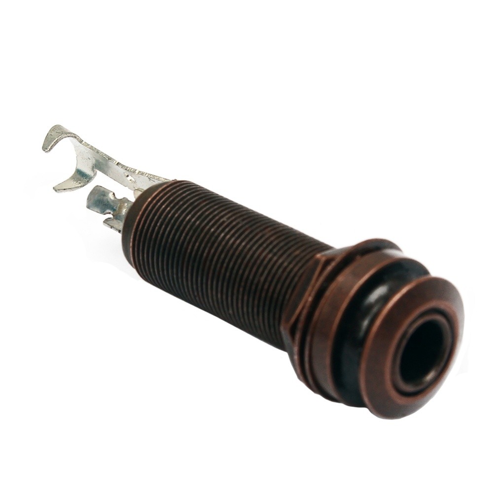 Guitar Bass End Pin Output Jack Mono or Stereo Applications Chrome