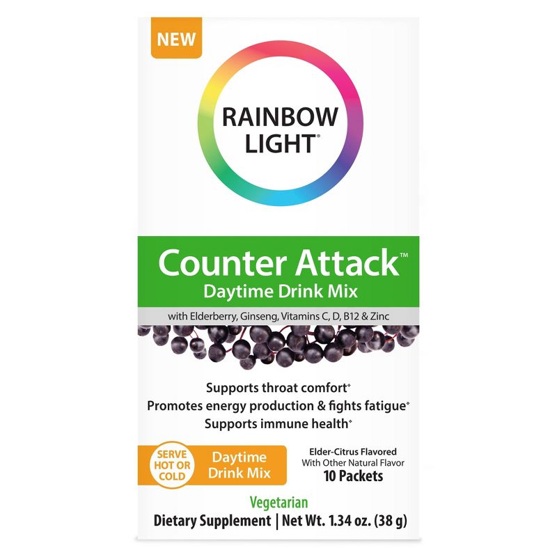 Rainbow Light Counter Attack Daytime Drink Mix - 10ct