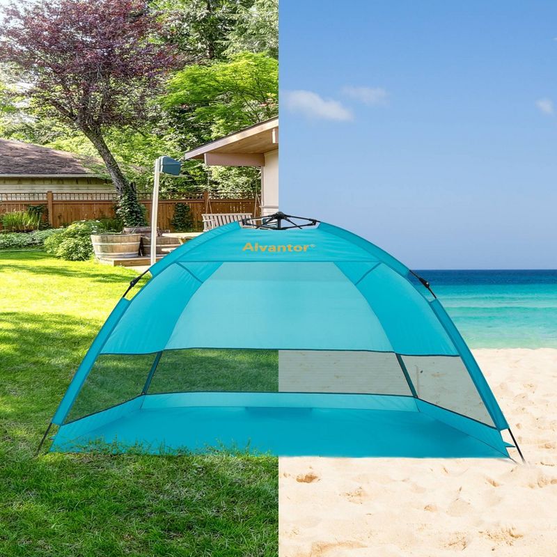 Outdoor Automatic Pop-Up Hub Style Beach Tent - Alvantor