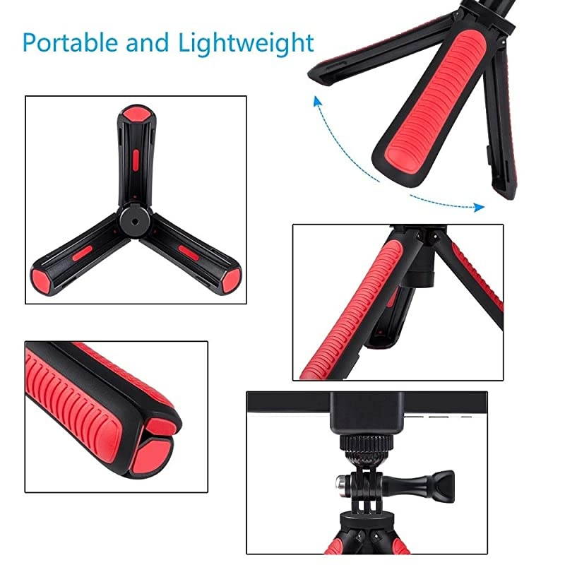 Mini Selfie Stick Tripod Kit Two in One for GoPro AKASO Action Camera and Cell Phone Accessories