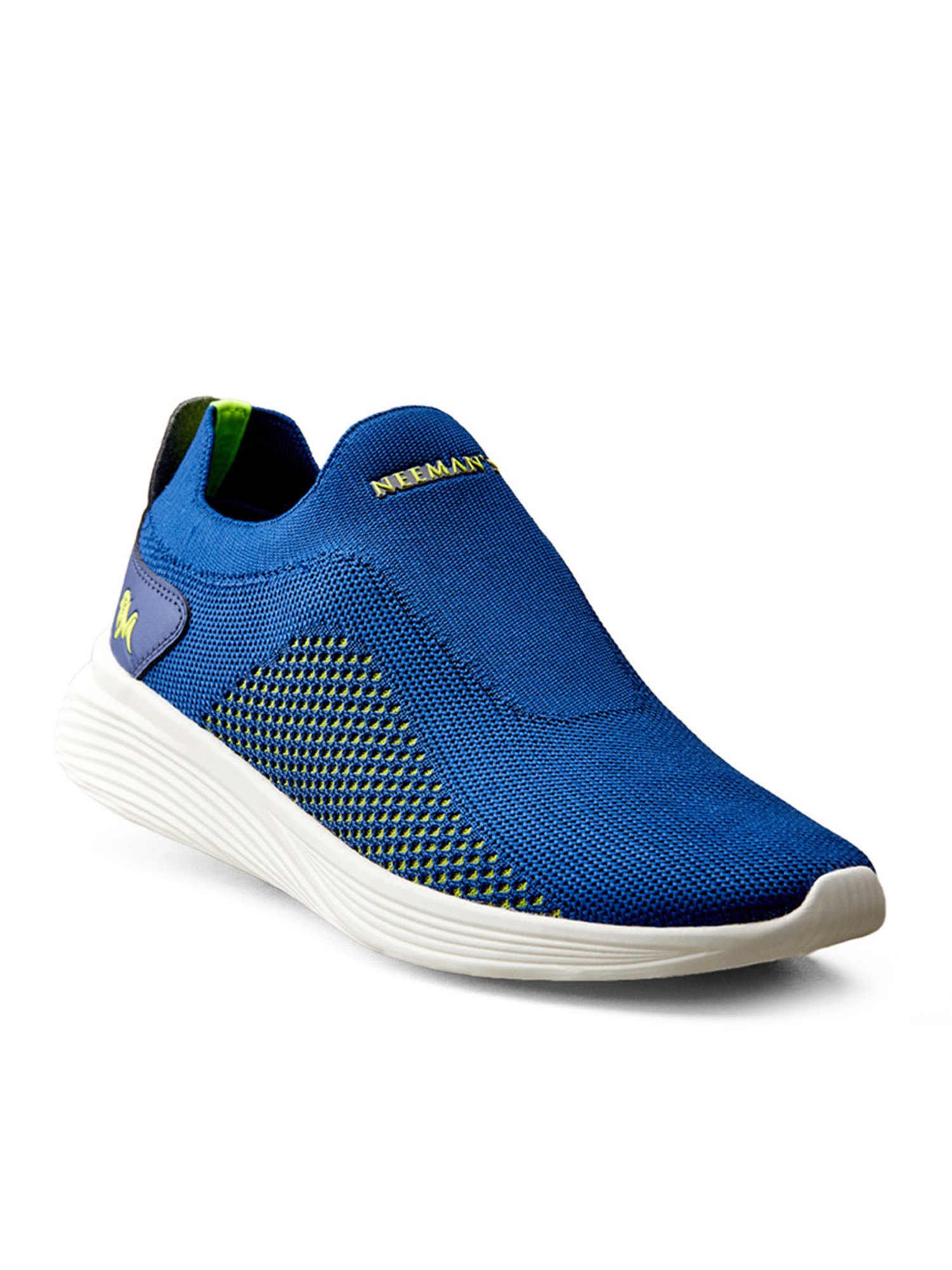 Neemans Men's Everyday Basic Neon Navy Walking Shoes