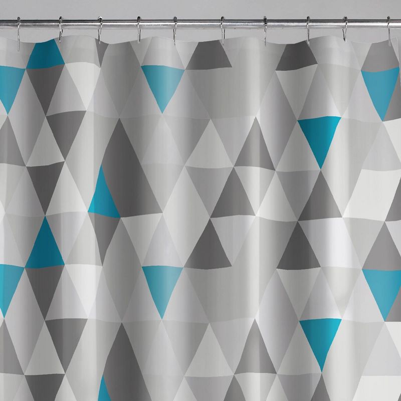 Vertex PEVA Shower Curtain Gray - Zenna Home