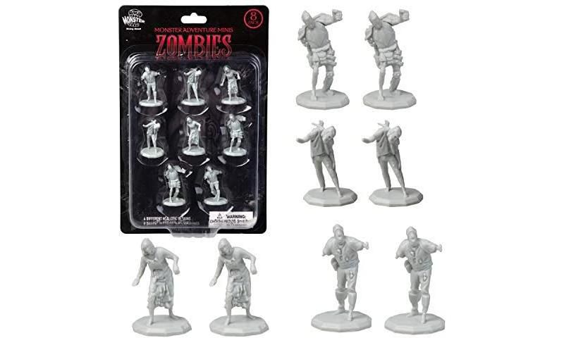 Monster Protectors Painted Fantasy Gnoll Mini Figures for D&D - 1", 8 Pieces