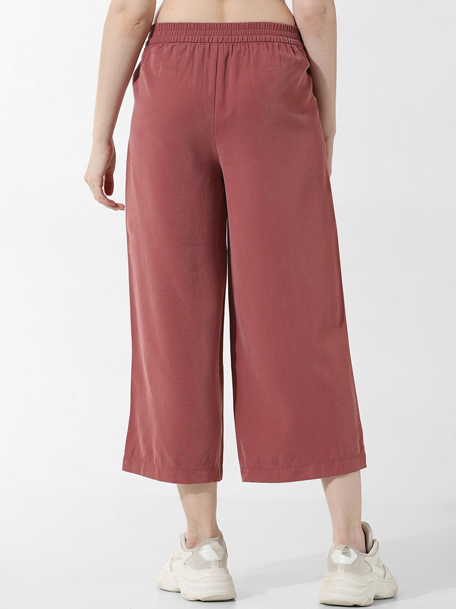 KENDALL + KYLIE Black Mid Rise Bootcut Pants