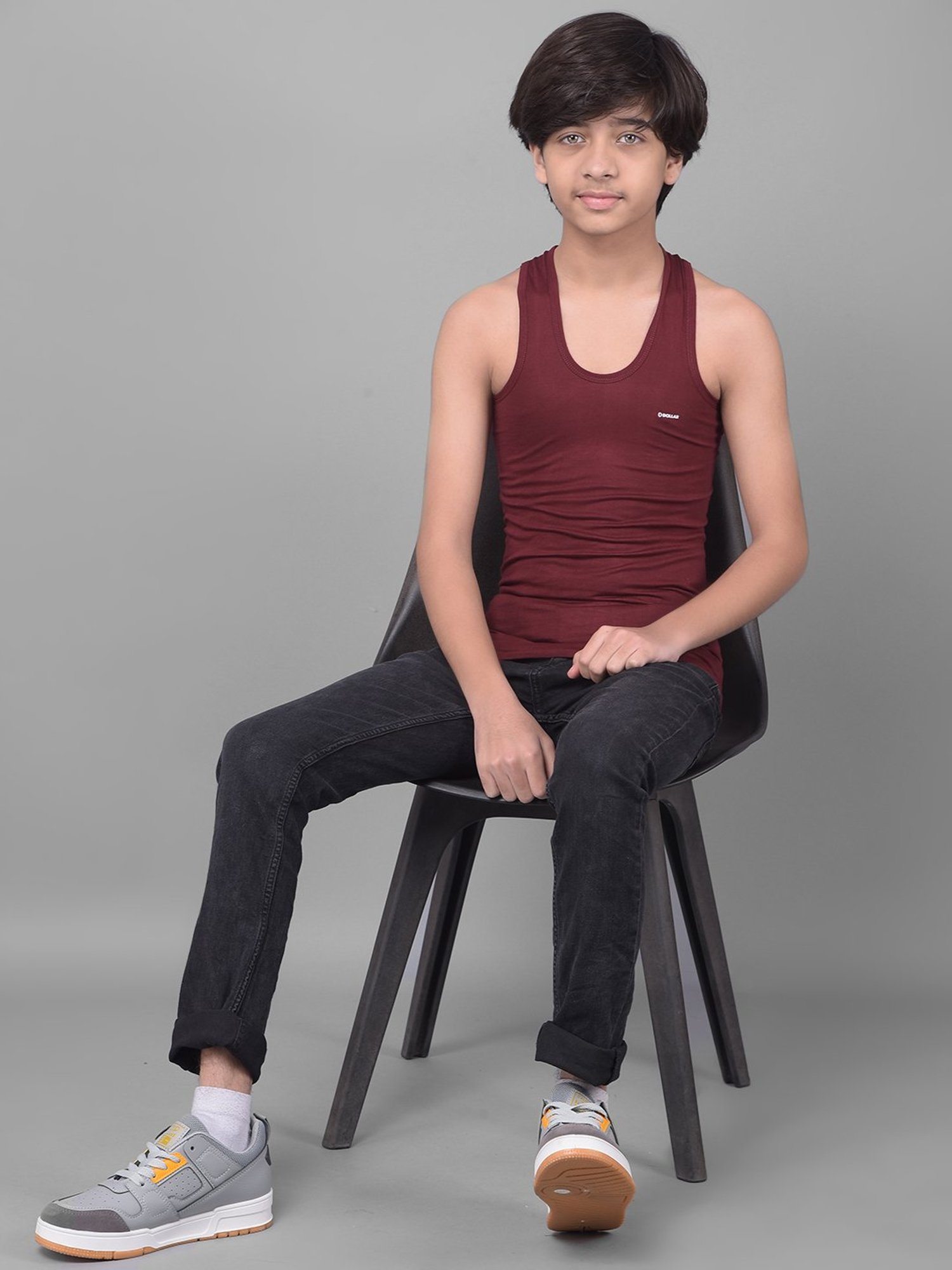 Dyca Boys Assorted Printed Vest (Pack Of 4)