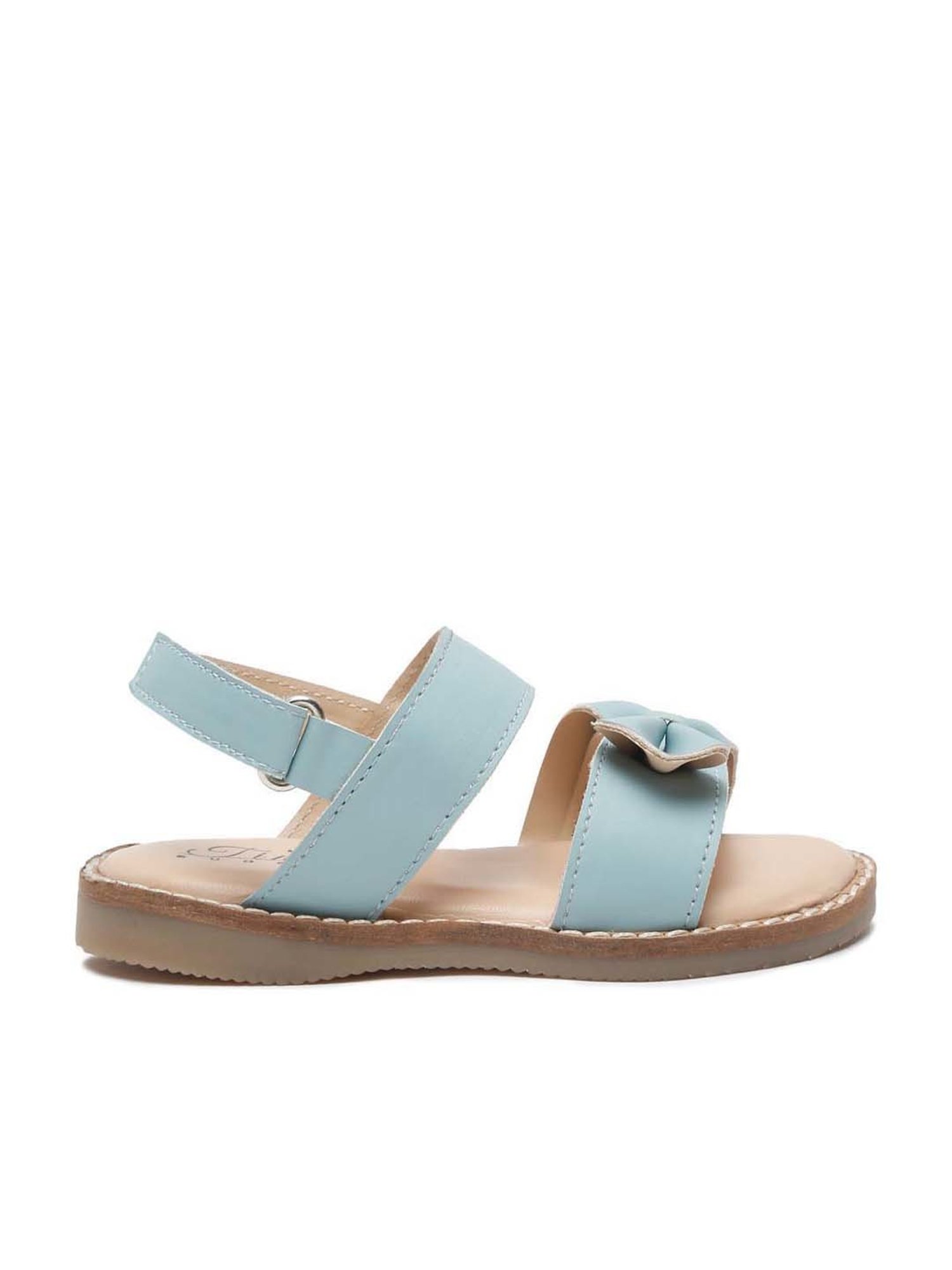 Tiny Bugs Kids Blue & Beige Casual Sandals