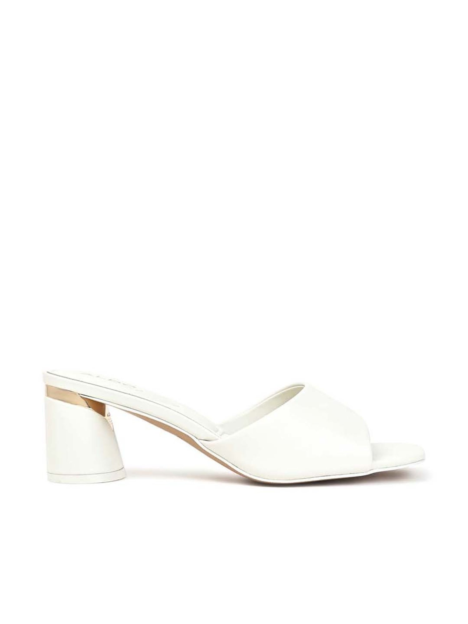 Aldo Women's White Casual Sandals