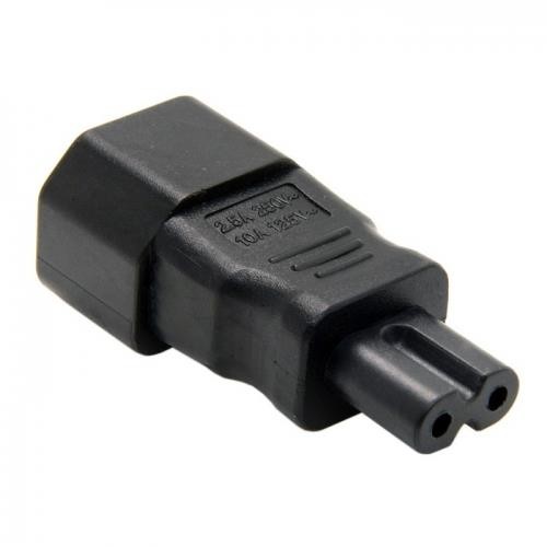 CHENYANG  Standard Molded IEC 320 C14 Socket to IEC C7 Plug AC Power Adapter Set UL Approved