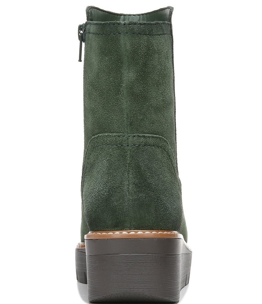 Naturalizer Wylie Suede Platform Booties