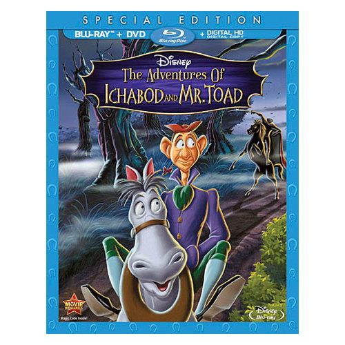 BUENA VISTA HOME VIDEO ADV OF ICHABOD & MR TOAD-SPECIAL EDITION (BLU-RAY/DVD/DHD/2 DISC COMBO) BR121565