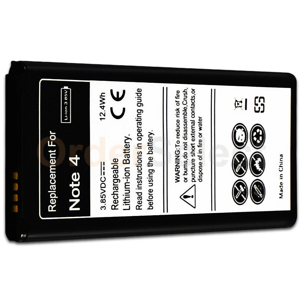 New Battery 3.85V for Samsung Galaxy Note 4 IV EB-BN910BBU BN910BBZ BN910BBU