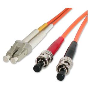 Fiber Optic Cable LC-LC 9/125 Duplex Single-Mode Fiber Cable Yellow 5 meters