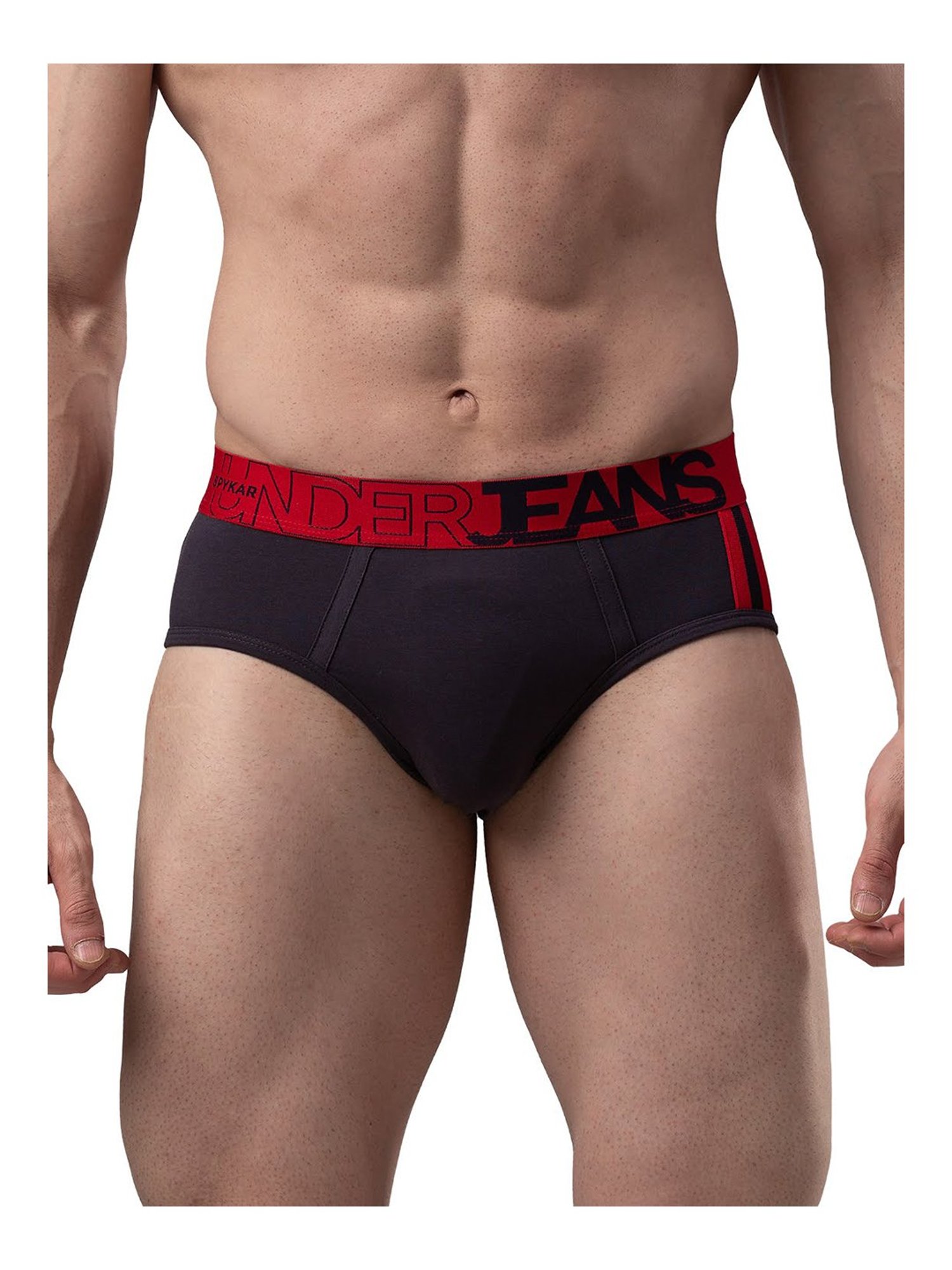 UnderJeans by Spykar Charcoal Briefs
