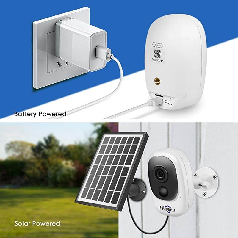 Outdoor Battery Camera,Wireless Security Camera,Rechargeable Battery Powered,WiFi Camera,Night Vision,1080P Video with Motion Detection, 2-Way Audio,IP65 Waterproof, CloudEdge Cloud Storage