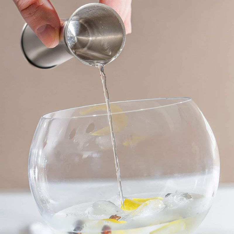 Zulay Kitchen Double Cocktail Jigger, Japanese Style (SS)