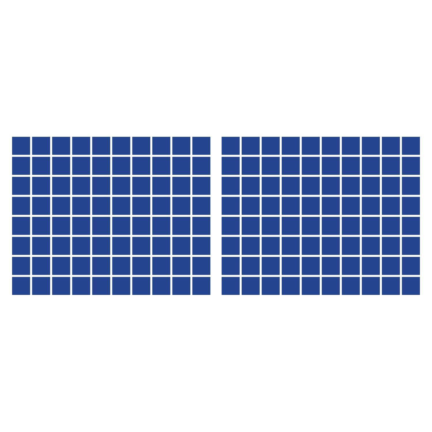 LiteMark 5.5 Inch Golden Yellow Square Decals - Pack of 8