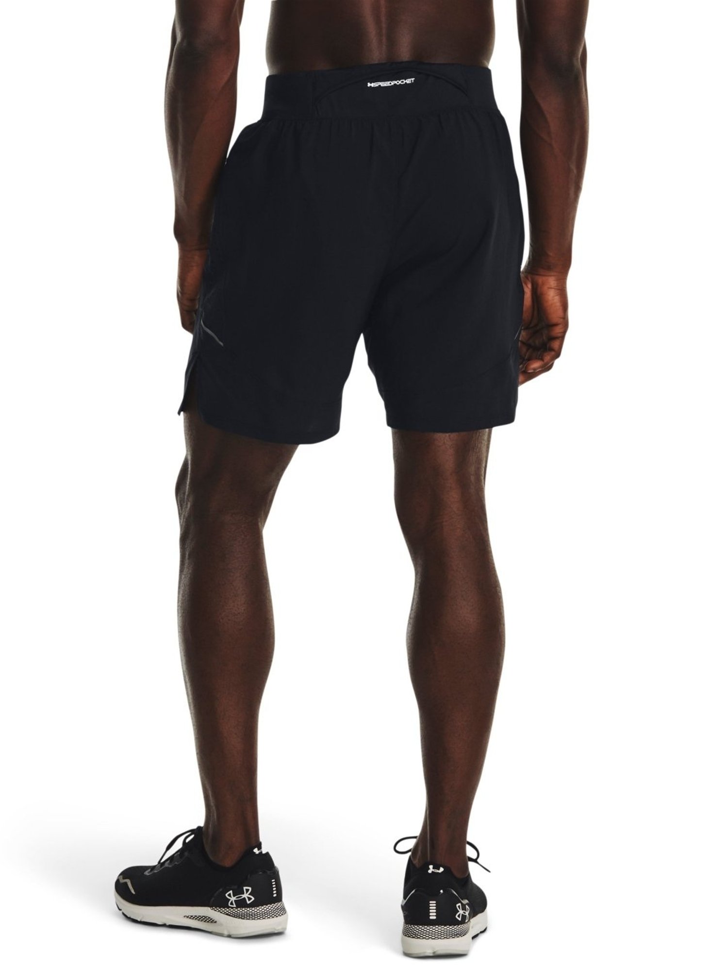 Under Armour Black Super Fit 2-In-1 Sports Shorts