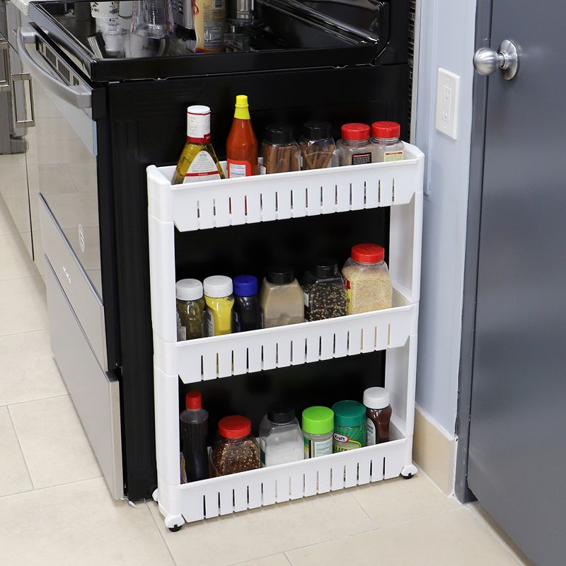 Rubbermaid Shed Shelf, Wire Basket & 50 Lbs Capacity 34" Tool Rack (2 of Each)