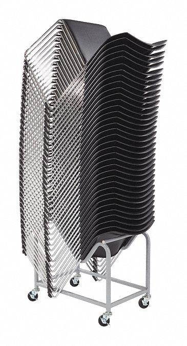 National Public Seating DY-87 Dolly for 8700 Series Stack Chair, Gray