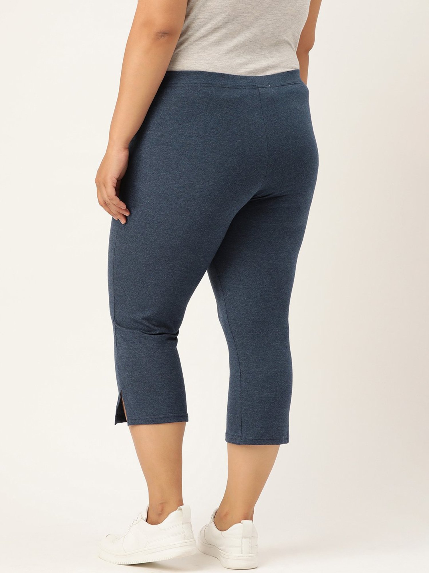 theRebelinme Blue Cotton Capris